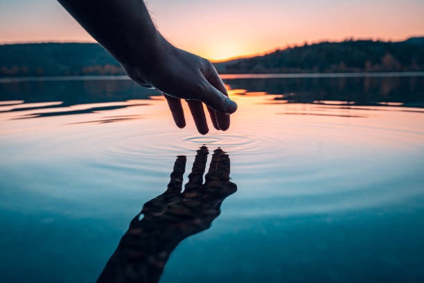 reflection on water
